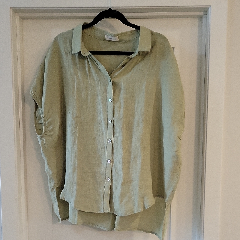 Grae Cove Linen Top L